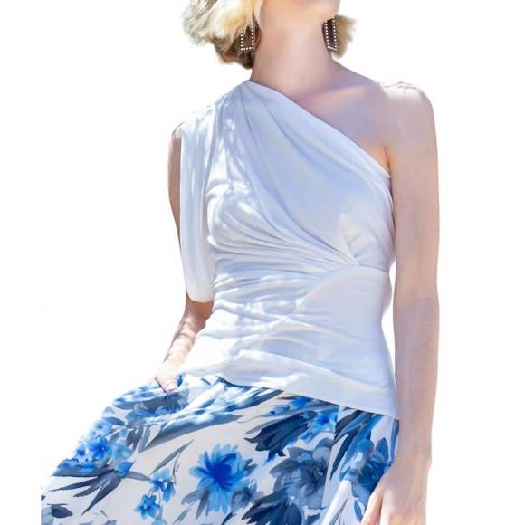 NEW EVA FRANCO daphne top in white - Picture 1 of 3